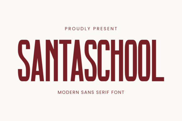 Santa School Font - Featured Image