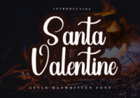 Santa Valentine Font - Featured Image
