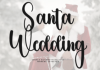 Santa Wedding Font - Featured Image
