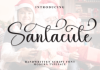 Santacute Font - Featured Image