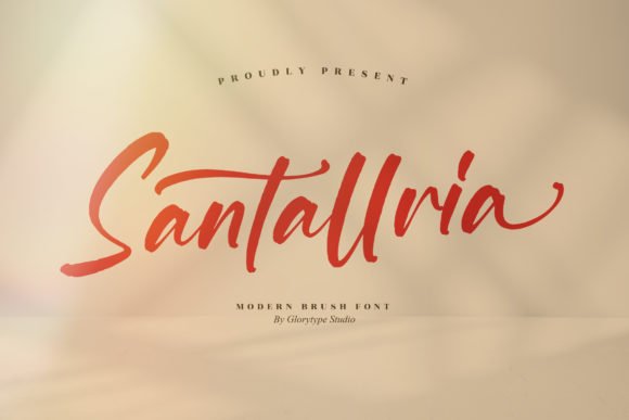 Santallria Font - Featured Image