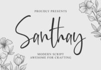 Santhay Font - Featured Image