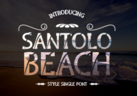 Santolo Beach Font - Featured Image