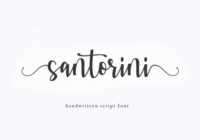 Santorini Font - Featured Image