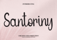 Santoriny Font - Featured Image