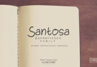 Santosa Font - Featured Image