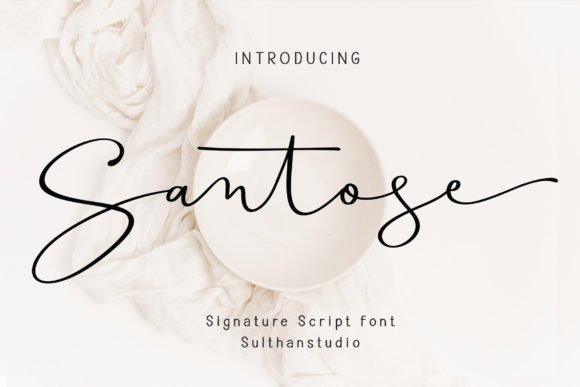 Santose Font - Featured Image