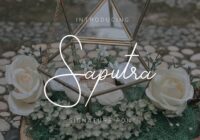 Saputra Font - Featured Image