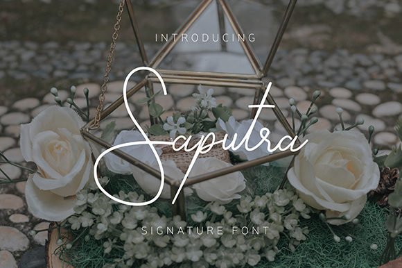 Saputra Font - Featured Image