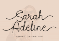 Sarah Adeline Font - Featured Image