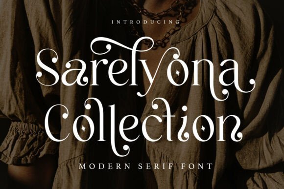 Sarelyona Collection Font - Featured Image