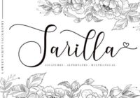 Sarilla Font - Featured Image