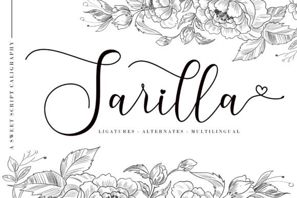 Sarilla Font - Featured Image