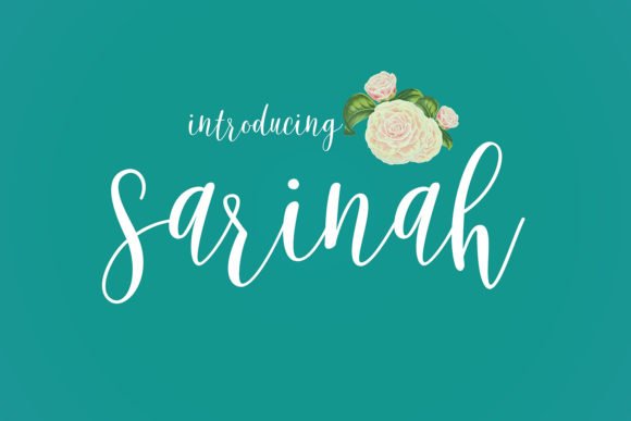 Sarinah Script Font - Featured Image
