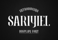 Sariyiel Font - Featured Image