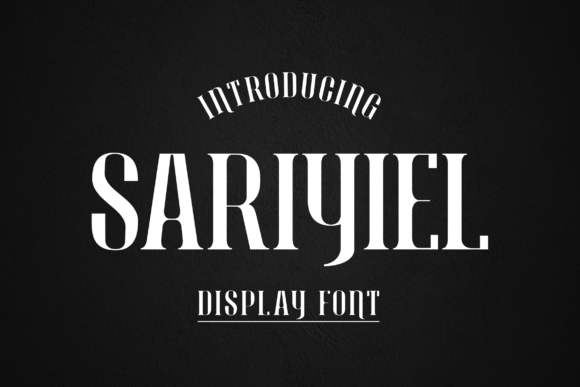 Sariyiel Font - Featured Image