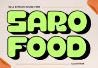 Saro Food Font - Featured Image