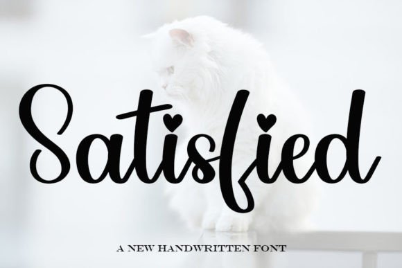 Satisfied Font - Featured Image