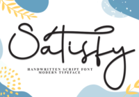 Satisfy Font - Featured Image