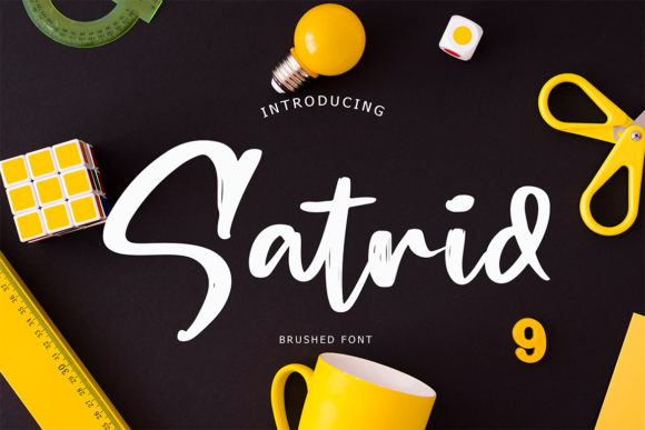Satrid Font - Featured Image