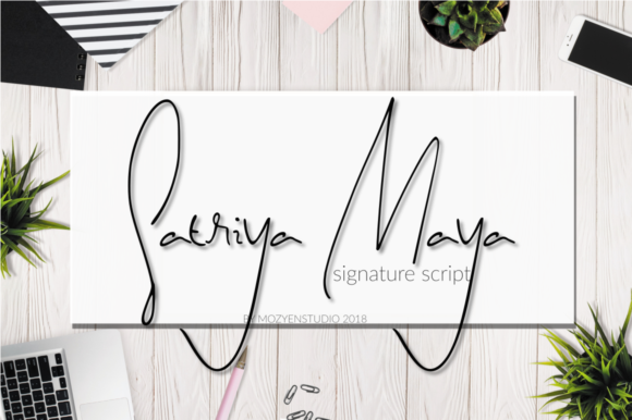 Satriya Maya Font - Featured Image