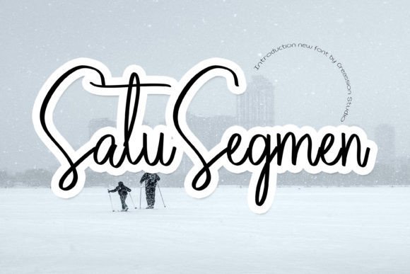 Satu Segmen Font - Featured Image