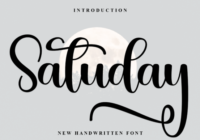 Satuday Font - Featured Image