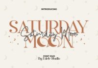 Saturday Moon Font - Featured Image