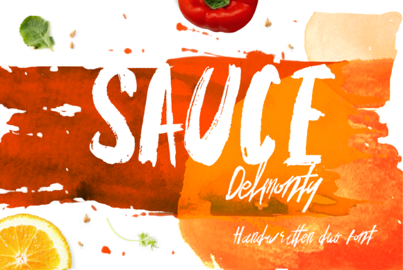 Sauce Delmonty Font - Featured Image