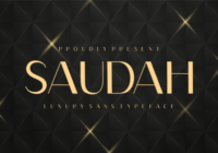Saudah Font - Featured Image