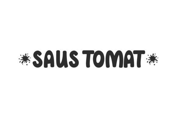Saus Tomat Font - Featured Image