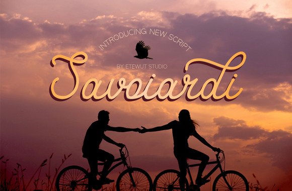 Savoiardi Script Font - Featured Image
