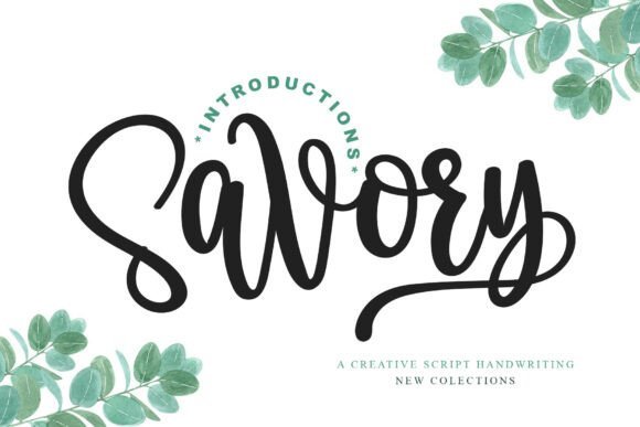 Savory Font - Featured Image