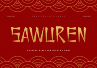 Sawuren Font - Featured Image