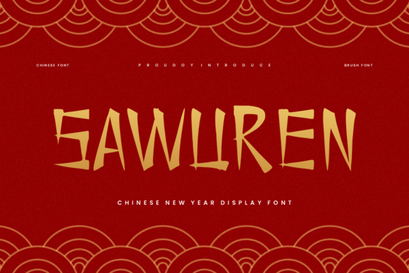 Sawuren Font - Featured Image