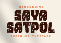 Saya Satpol Font - Featured Image