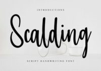 Scalding Font - Featured Image