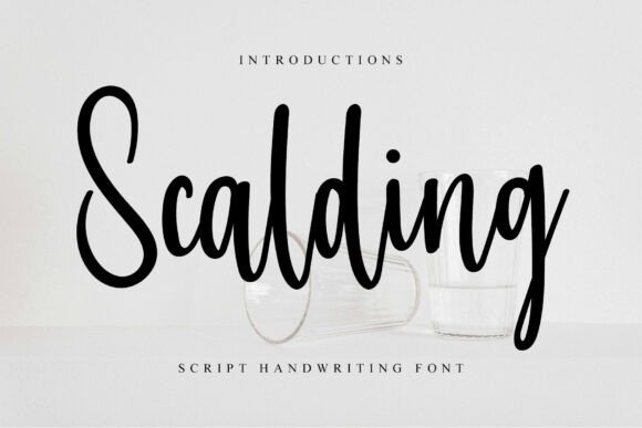 Scalding Font - Featured Image