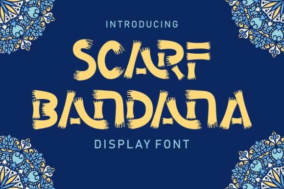 Scarf Bandana Font - Featured Image