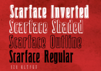 Scarface Font - Featured Image