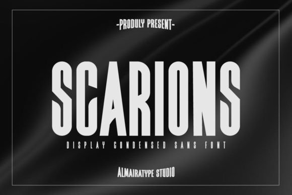 Scarions Font - Featured Image