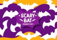 Scary Bat Font - Featured Image