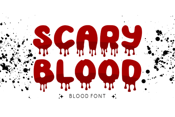 Scary Blood Font - Featured Image