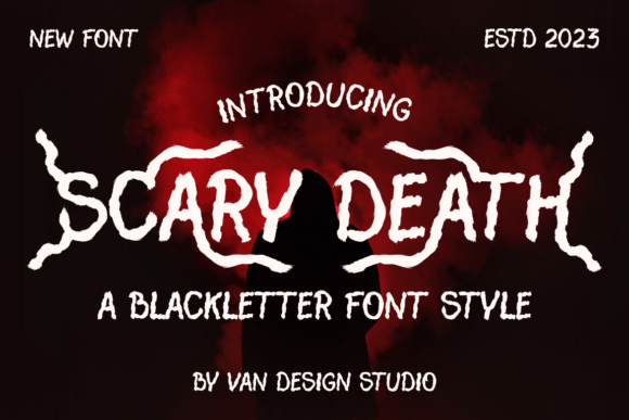 Scary Death Font - Featured Image
