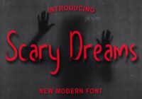 Scary Dreams Font - Featured Image
