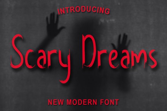 Scary Dreams Font - Featured Image
