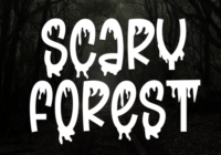 Scary Forest Font - Featured Image