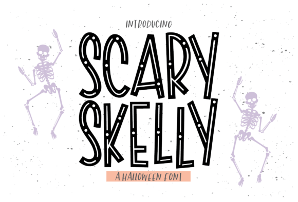 Scary Skelly Font - Featured Image