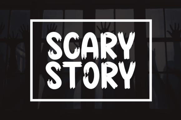 Scary Story Font - Featured Image