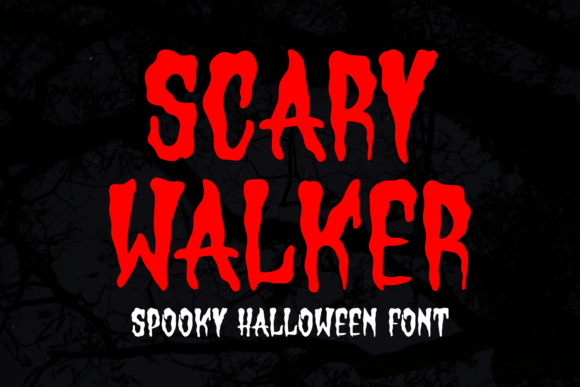 Scary Walker Font - Featured Image